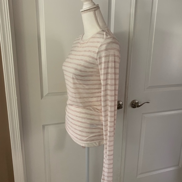 Vince Striped Long Sleeve Crew top - Picture 4 of 13